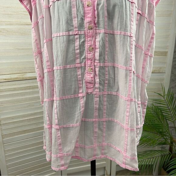 Anthropologie Pilcro Serena Surf Top Blouse XL - Picture 8 of 14